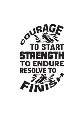 Courage Running