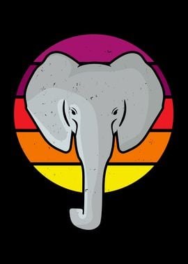 Elephant Vintage Retro