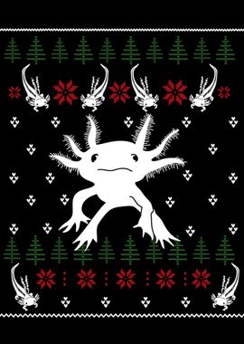 Axolotl Ugly Christmas