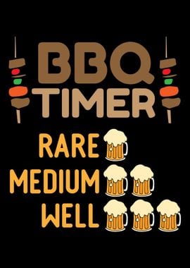 BBQ Timer Barbecue Lover