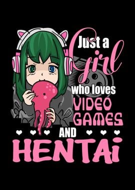 Gamer Girl Anime Hentai