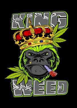 King Weed Marijuana Joint