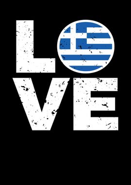 Greece Holiday Flag Gift