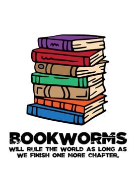 Bookworms Quote Wall Art