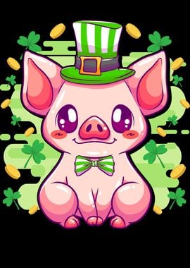 St Patricks Day Pig