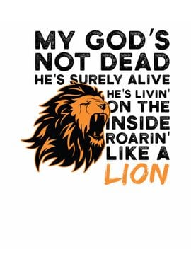 Bible Verse Lion My God s