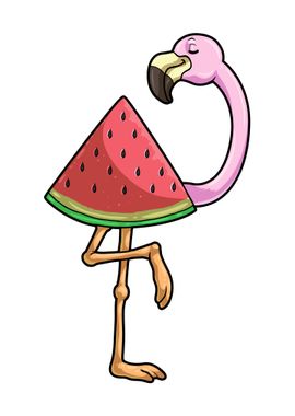 Flamingo Watermelon