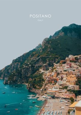 Positano Italy Artwork