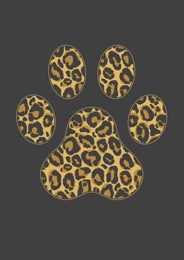 Dog Paw Leo Print