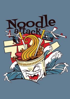 Ramen Noodle Attack Manga