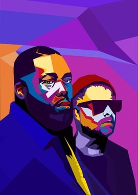 Run The Jewels Abstract