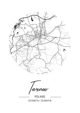 Tarnw Area City Map