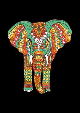 Elephant Mandala