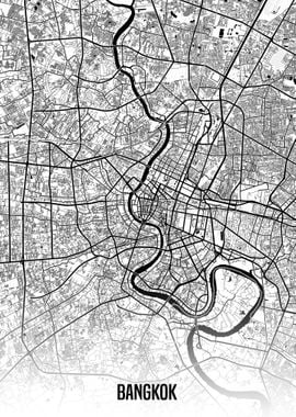 Bangkok map