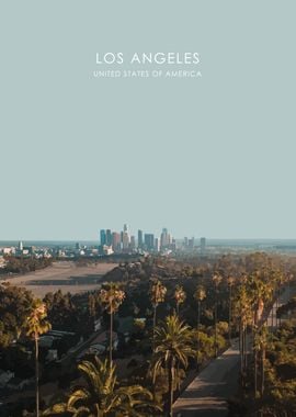 Los Angeles Travel Artwork