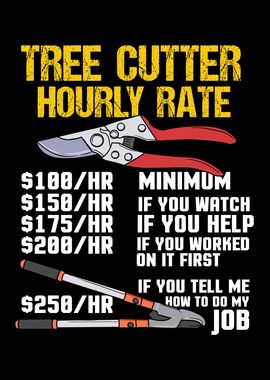 Tree Cutter Hourly Rate 