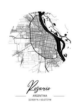 Rosario Area City Map