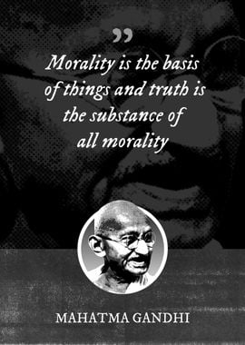 Morality is the basis of