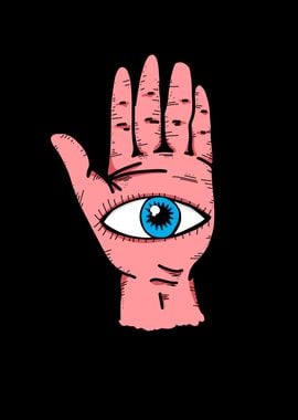 Eye In Hand Hamsa Magic