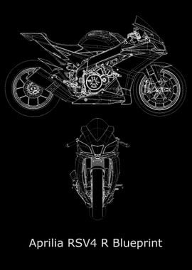 Aprilia RSV4 R Blueprint 