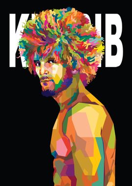 Khabib Nurmagomedov Popart