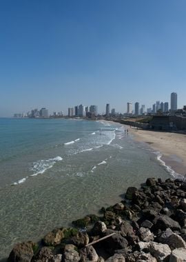 Tel Aviv City Beach Israel