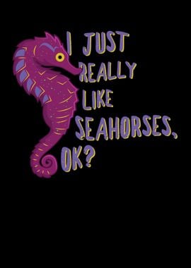 Seahorse Shirt  Gift