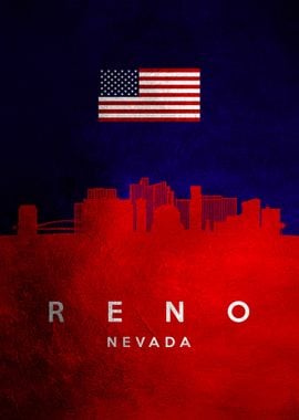 Reno Nevada Skyline