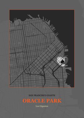 Oracle Park Stadium Map