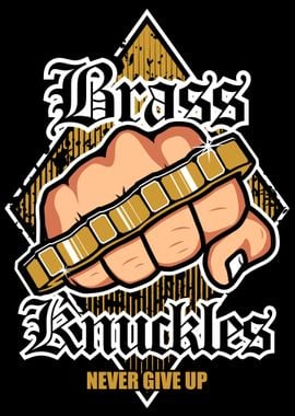 Fist and brass knuckles