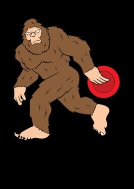 Funny Disc Golf Big Foot