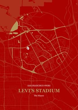 Levis Stadium Map