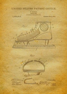 21 Ice Hockey Shoe Patent