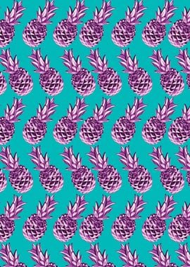 Pink Pineapples Pattern