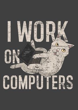 Geek Cats Saying