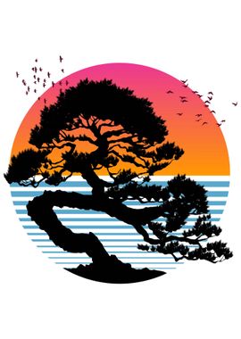 A Bonsai Sunset