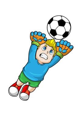 Boy Goalkeeper Soccer