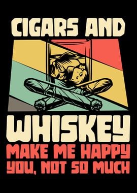 Cigars and whiskey happy