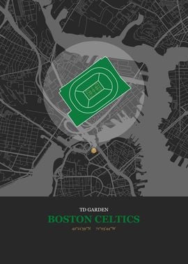 Boston Celtics Staduim Map