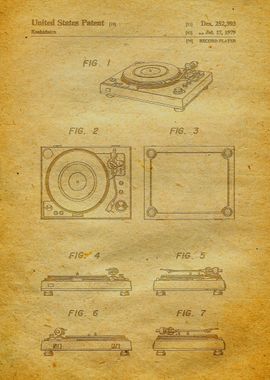 51 Record Player Patent