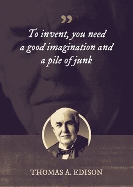 To invent you need a good