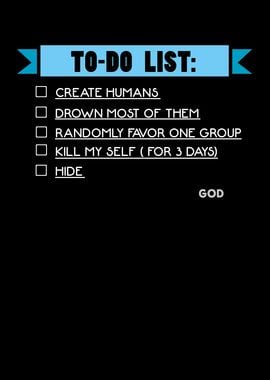 Gods To Do List