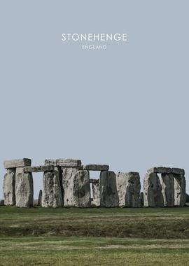 Stonehenge Travel Artwork