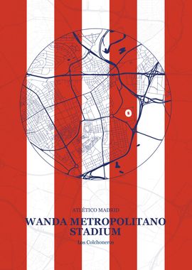 Wanda Metropolitano Map