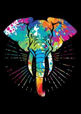 Colorful Elephant