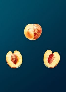 Vintage Nectarine Fruits