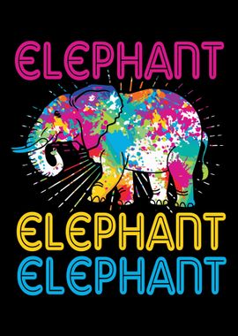 Colorful Elephant