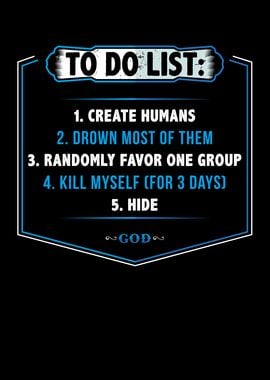 Gods To Do List