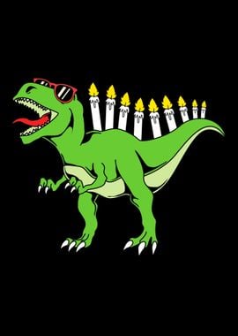 Menorah Dinosaur