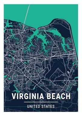 Virginia Beach Blue Dark